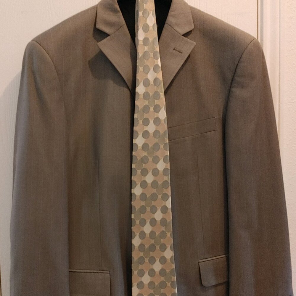 Men's Pinstripe Suit